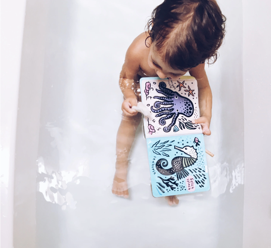 Bath Book Color Me | Who's in the Ocean?