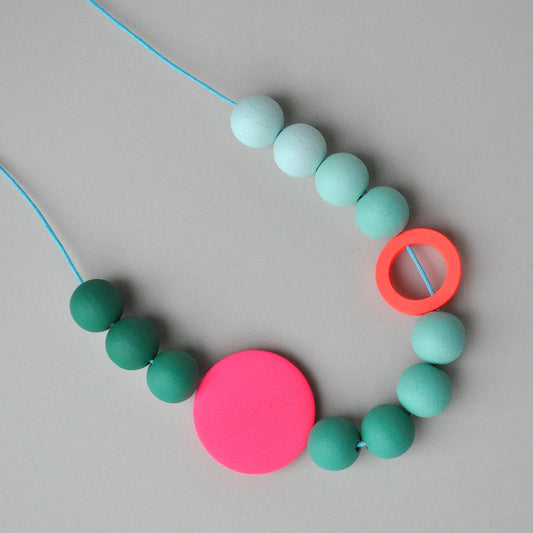 Sea Pink Studio | Necklace | Ombre Green
