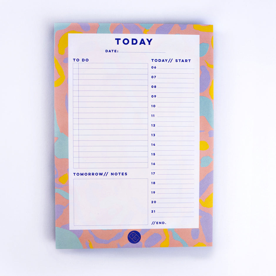 The Completist | A5 Daily Planner Pad | Inky