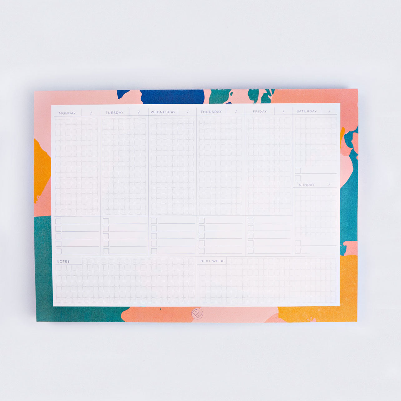 The Completist | A4 Weekly Planner Pad | Palette Knife