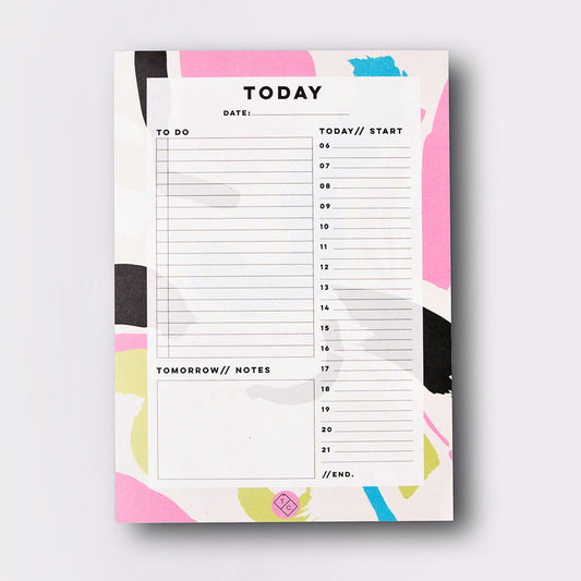 The Completist | A5 Daily Planner Pad | Orchard