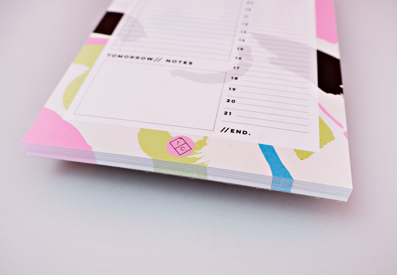 The Completist | A5 Daily Planner Pad | Orchard