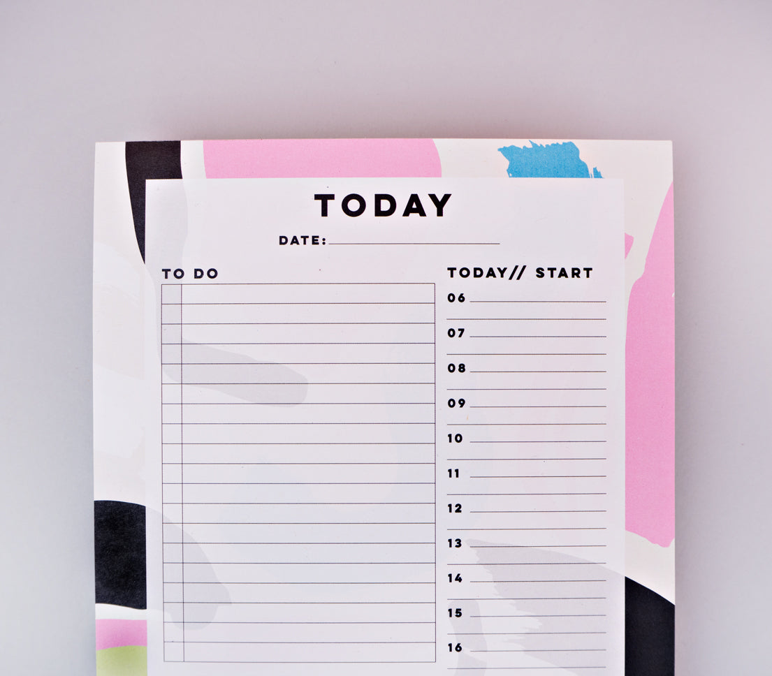 The Completist | A5 Daily Planner Pad | Orchard