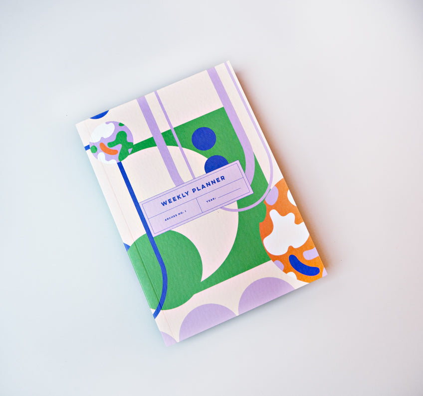 The Completist | A6 Lay Flat Pocket Weekly Planner | Arches No. 1