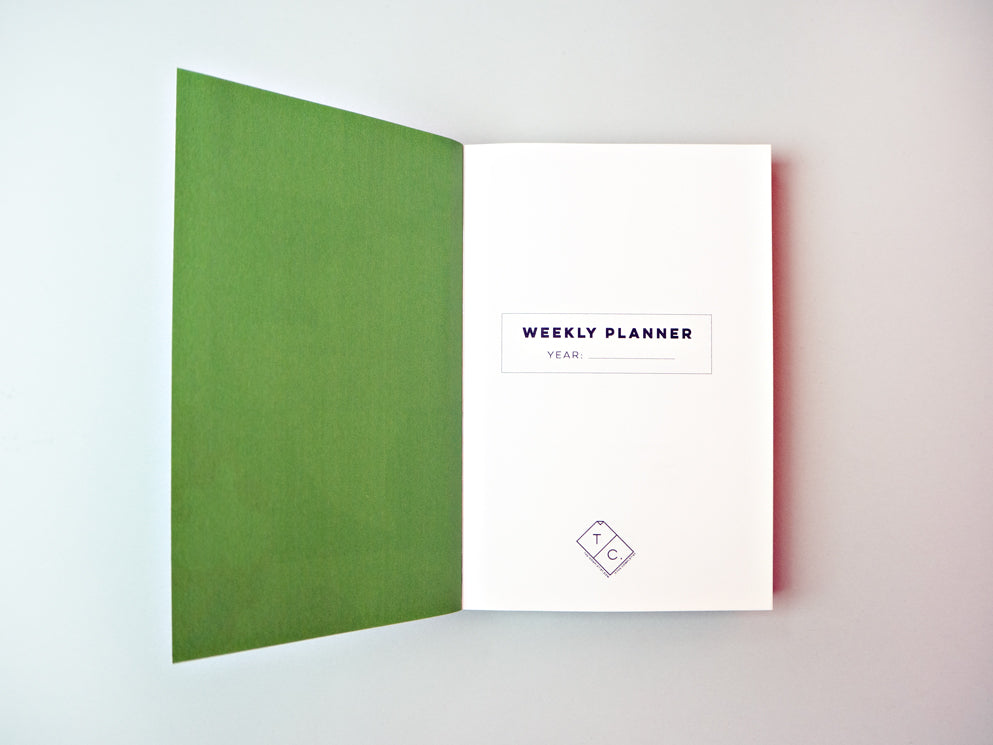 The Completist | A6 Lay Flat Pocket Weekly Planner | Arches No. 1