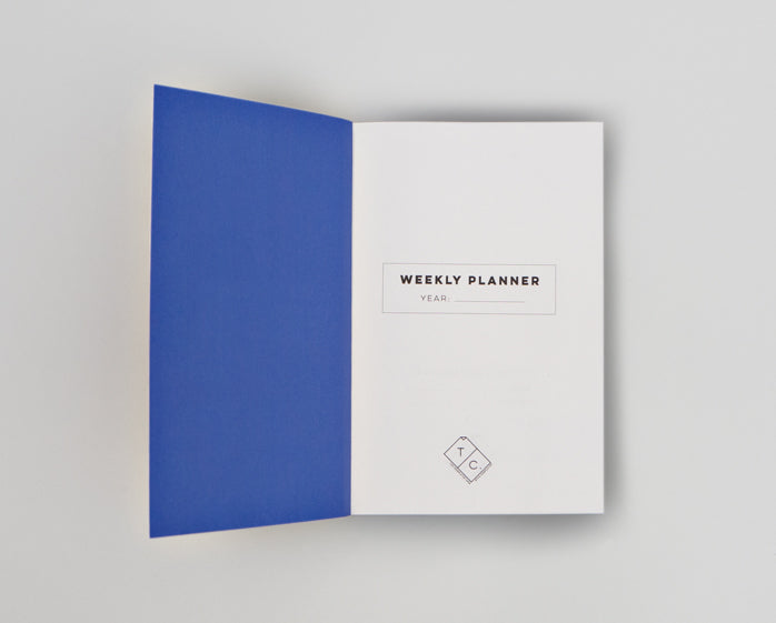 The Completist | A6 Lay Flat Pocket Weekly Planner | Bowery