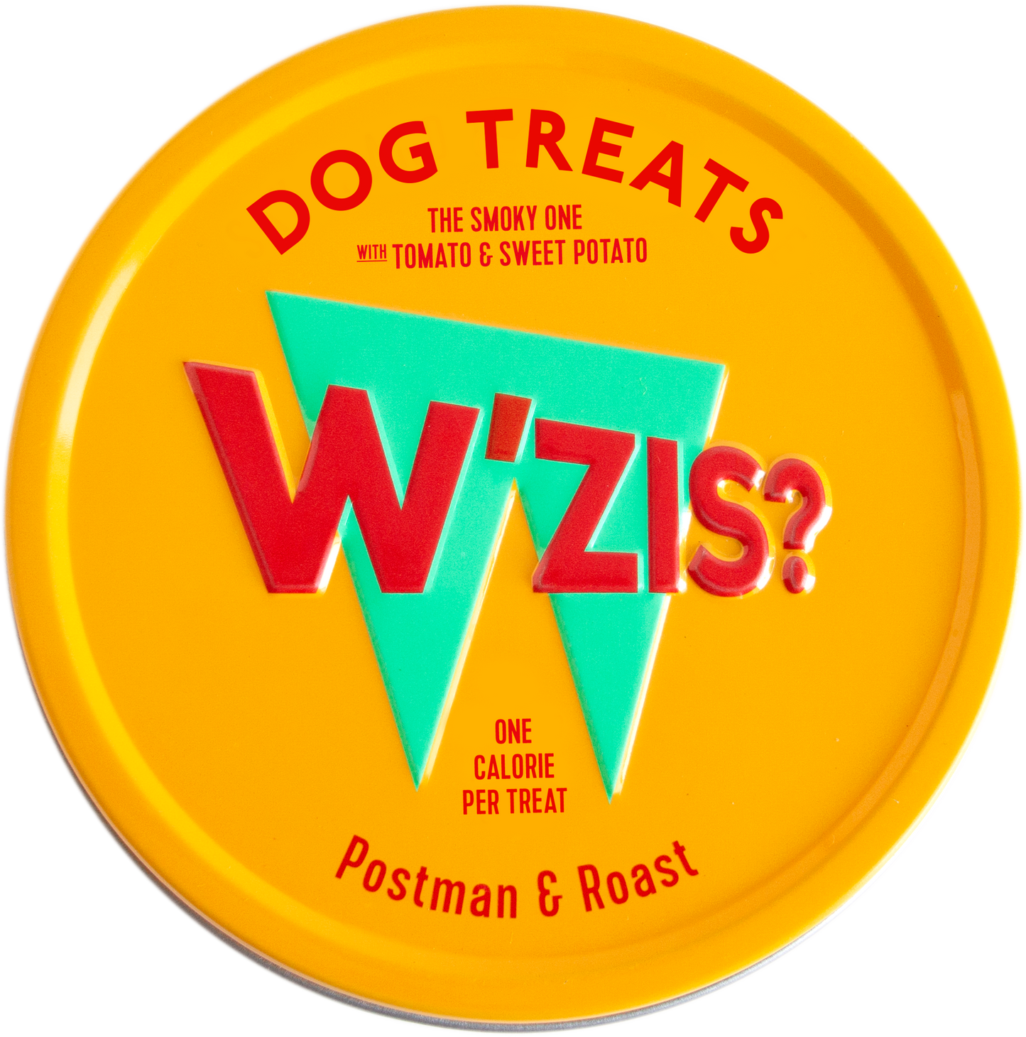 Wzis Dog Treat Tin - Postman & Roast