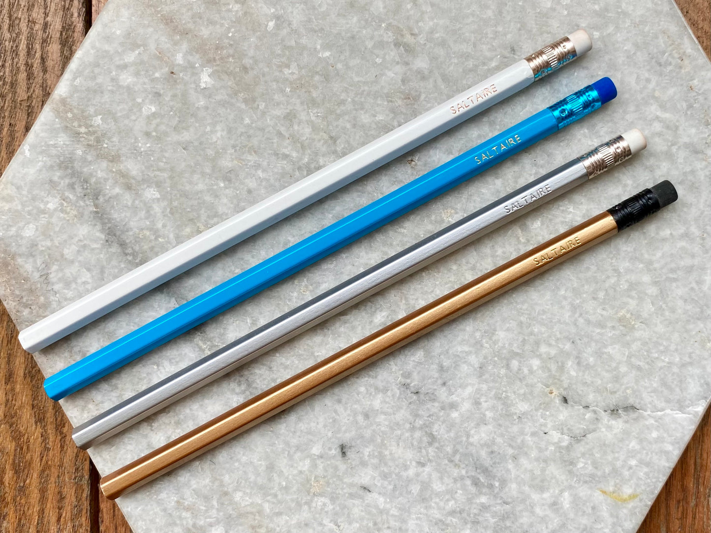 Pencil with Rubber | Saltaire | Blue