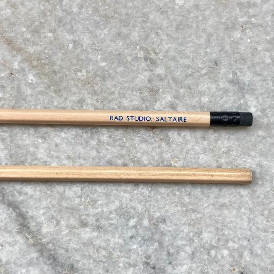 Pencil with Rubber| Rad Studio | Wood