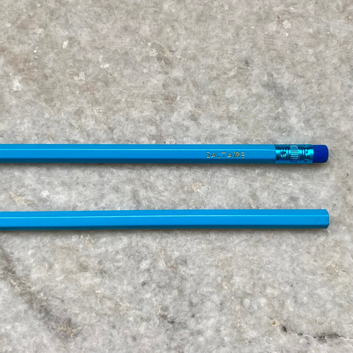 Pencil with Rubber | Saltaire | Blue