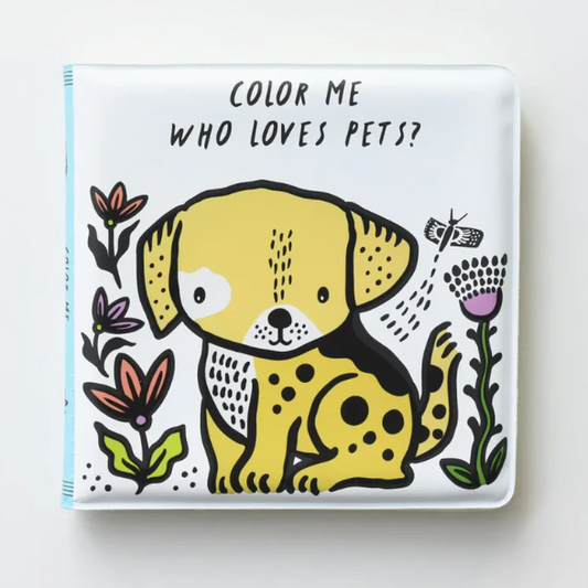 Bath Book Color Me | Who Loves Pets?