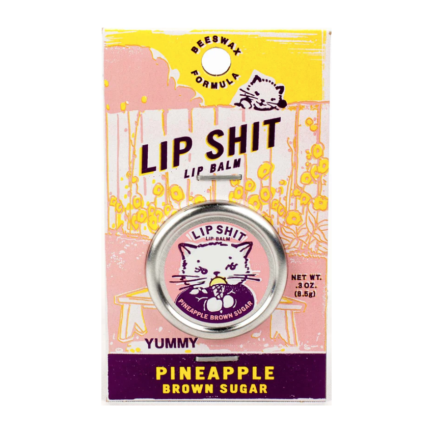 Lip Shit Pineapple Brown Sugar Lip Balm