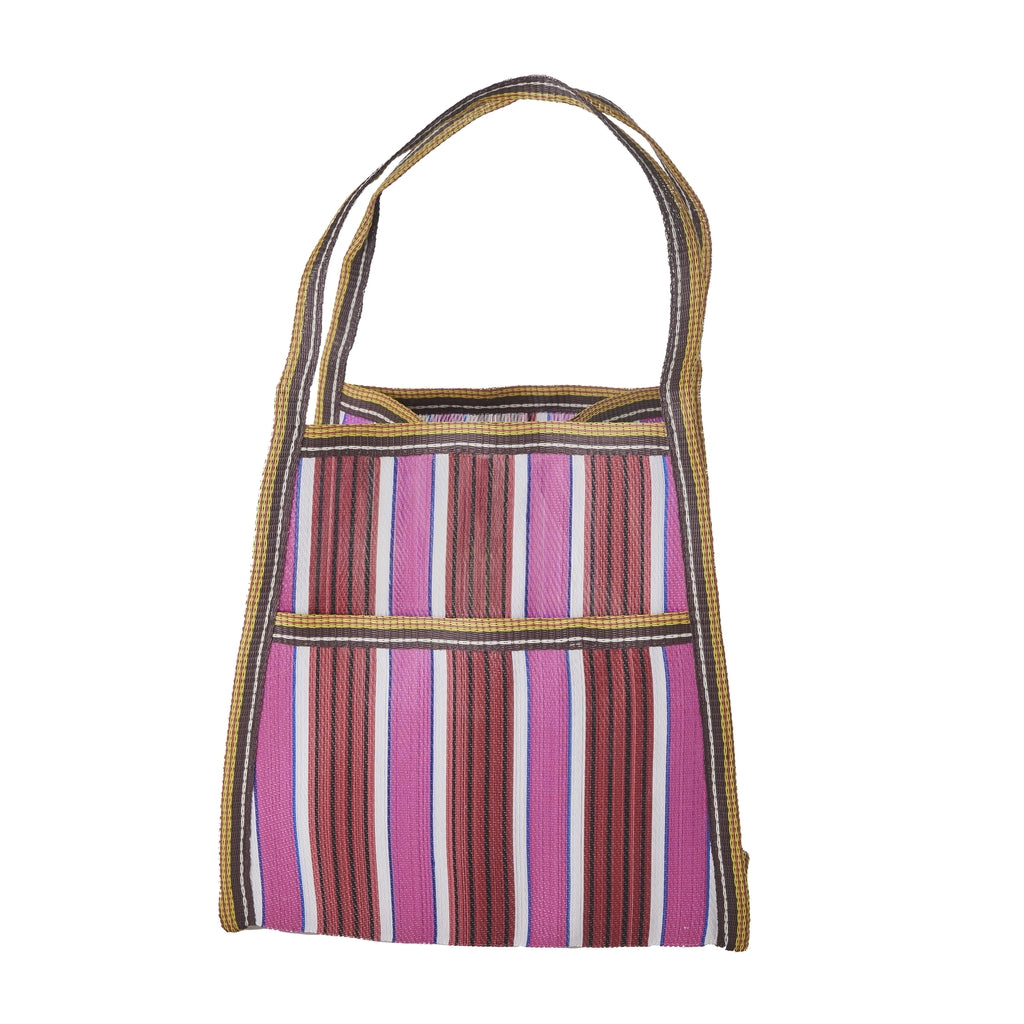 Rice | Recycled Plastic Shoulder Bag - Pink