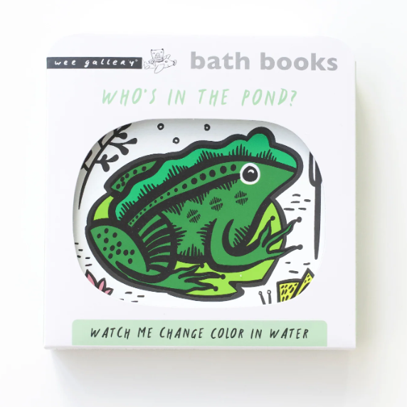 Bath Book Color Me | Who's in the Pond?