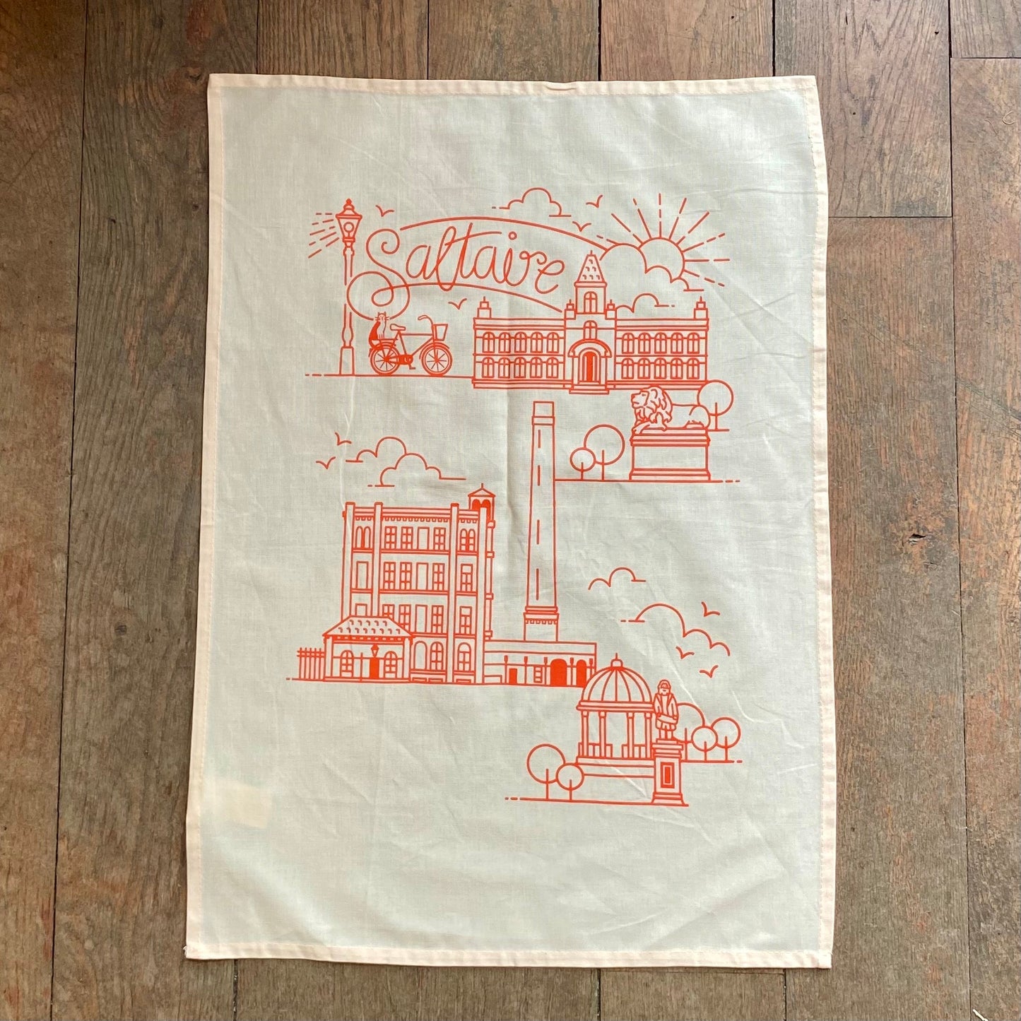 Rad Studio | Tea Towel | Saltaire Portrait