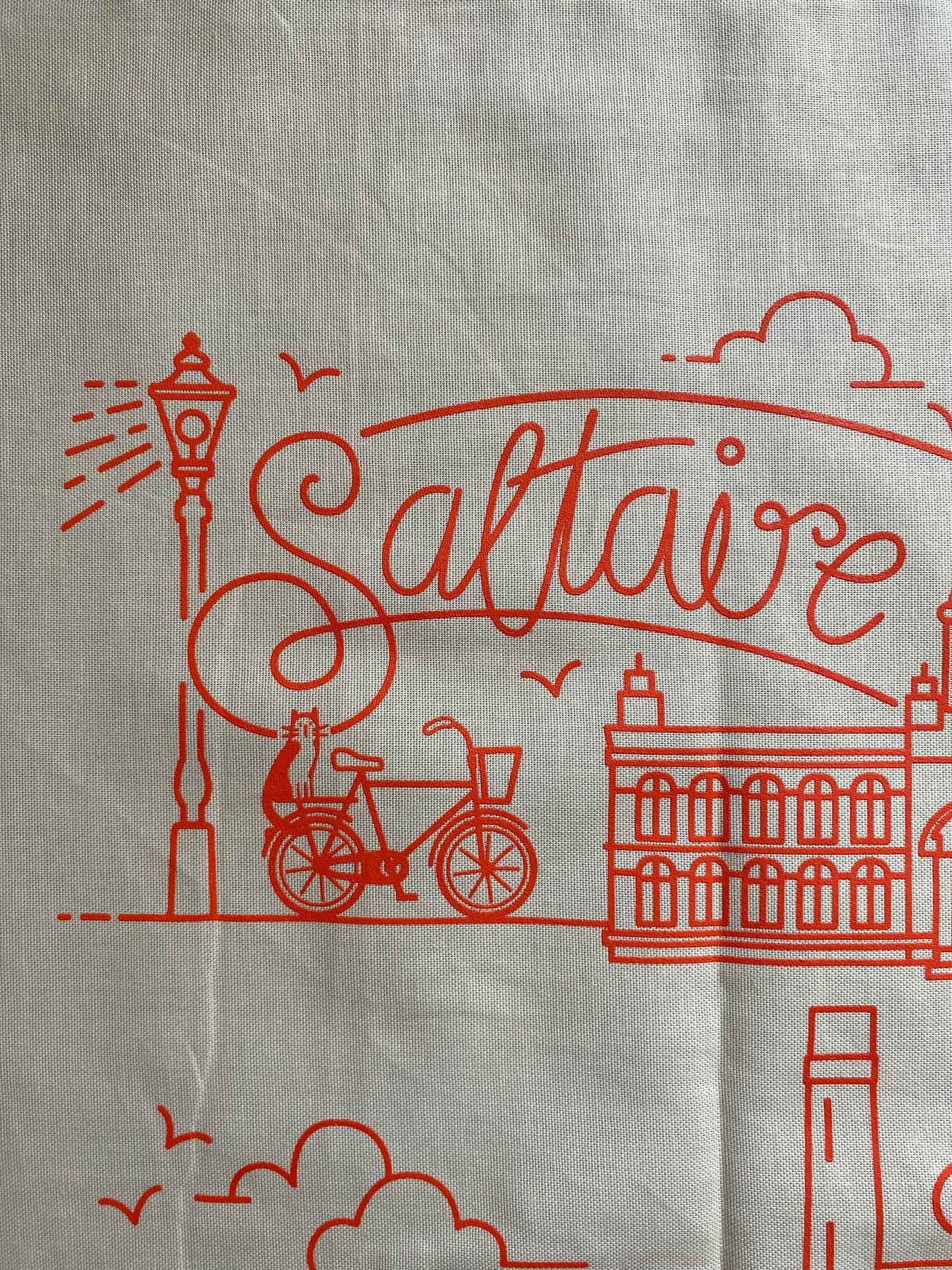 Rad Studio | Tea Towel | Saltaire Portrait