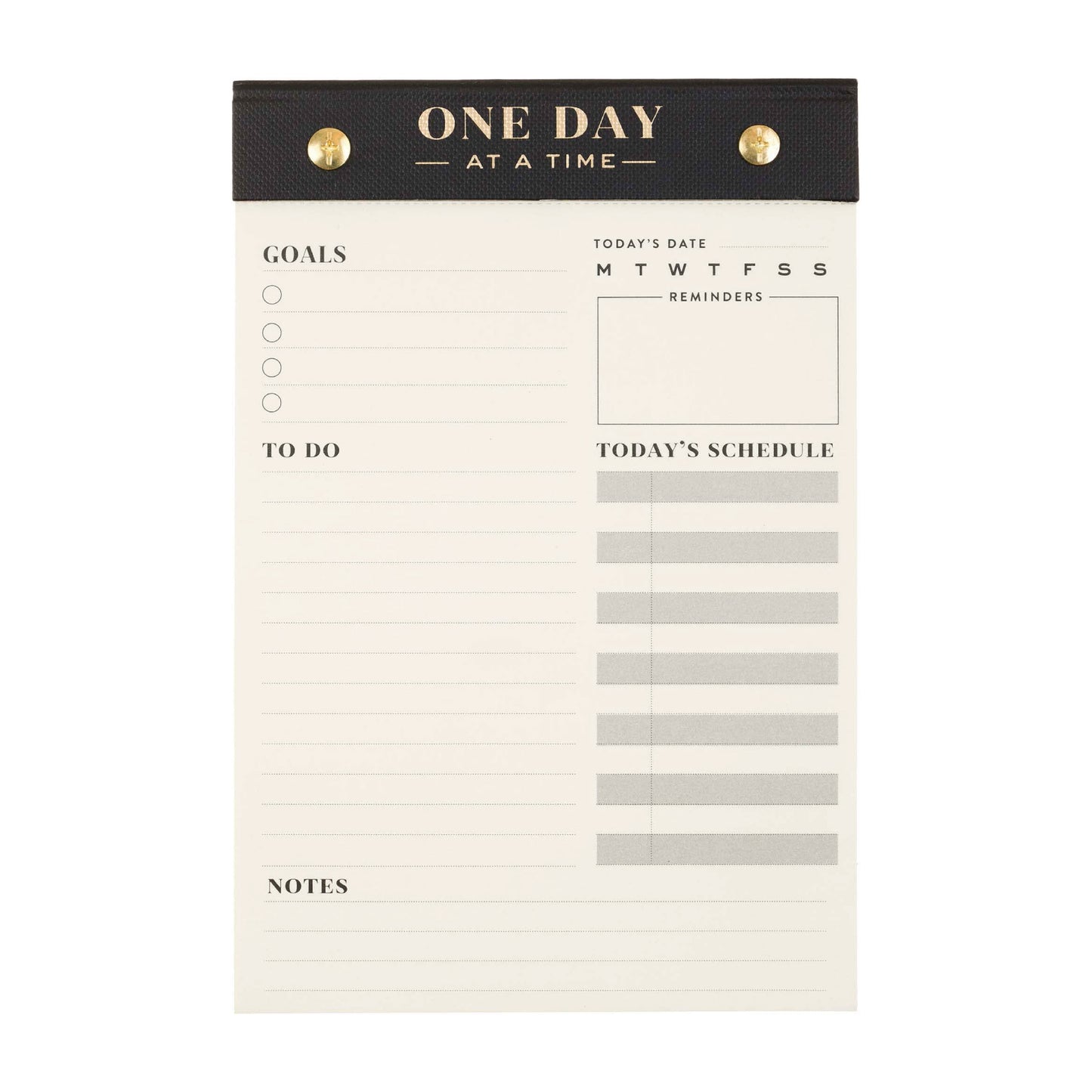 Èccolo | Undated Planner Pad | One Day at a Time | 5.5 x 8.5"