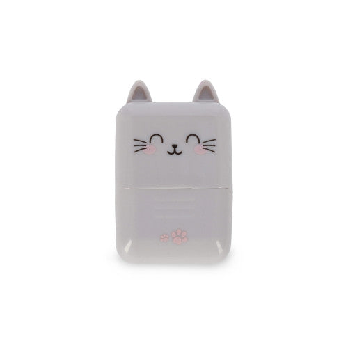 Legami | Deco Roller Stamp | Kitty Cat with Pink Ink