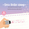 Legami | Deco Roller Stamp | Kitty Cat with Pink Ink