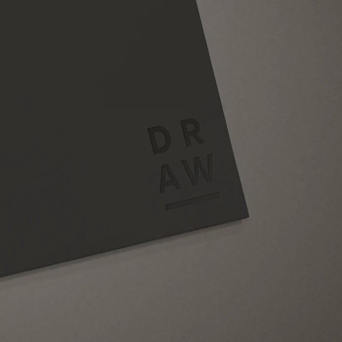 1973 | Blank Canvas A4 Spiral Bound Skethbook DRAW | Black