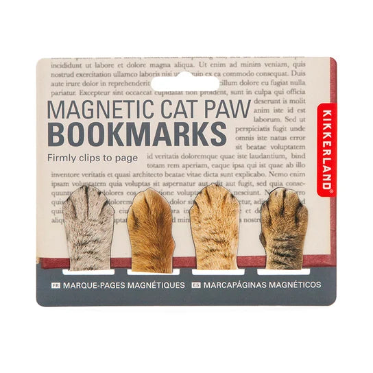 Kikkerland | Cat Magnetic Bookmarks