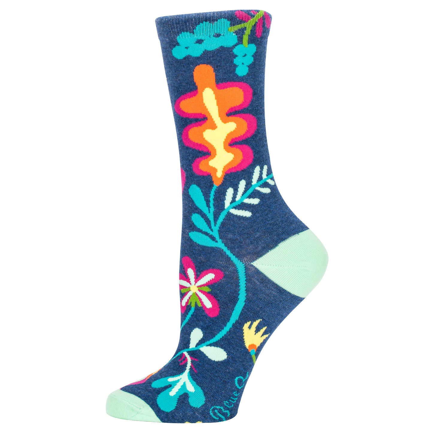 Blue Q | Women's Crew Socks | I'm A Delicate Fucking Flower