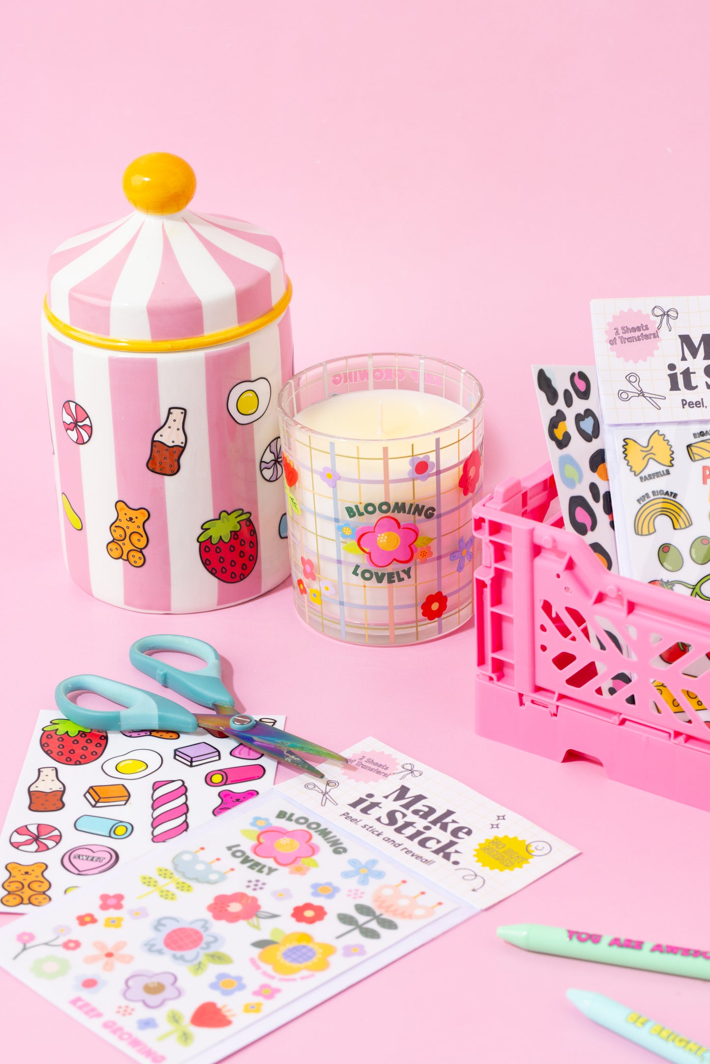 Make It Stick | Peel & Stick Transfers | Sweets