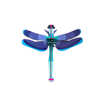 3D Wall Art | Sapphire Dragonfly