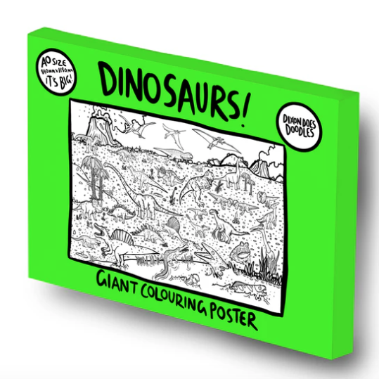 Giant Colouring Poster | Dinosaurs!