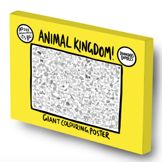 Giant Colouring Poster | The Animal Kingdom