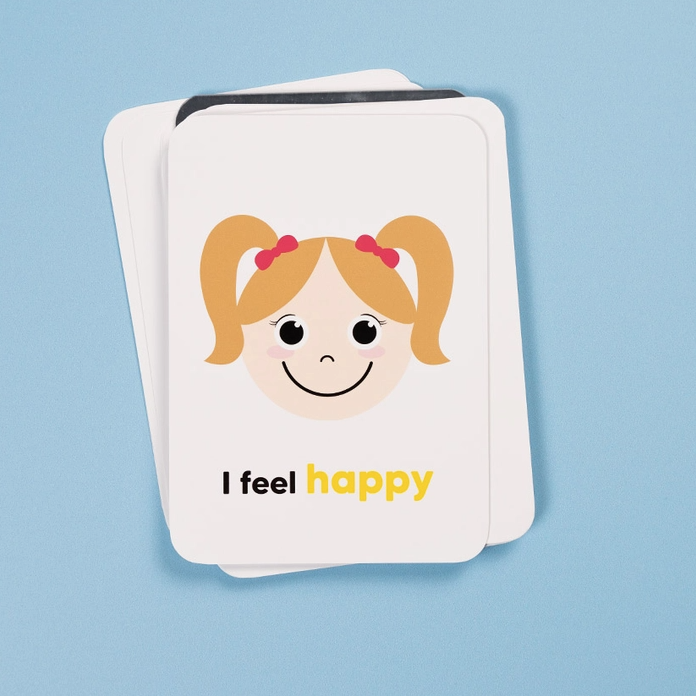 Priya & Peanut | Emotion Flash Cards