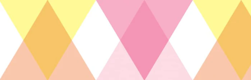 mt deco | Washi Tape | Triangle & Diamond Pink