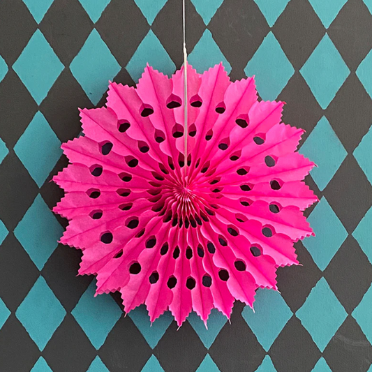 Petra Bose | Paper Fan | Pink