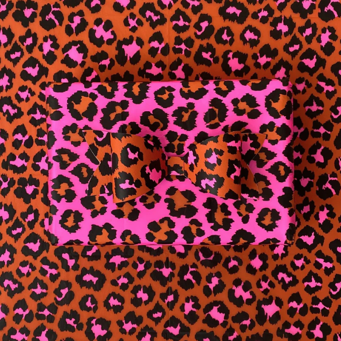 Petra Bose | Luxury Leopard Print Tissue Paper | Ginger & Pink