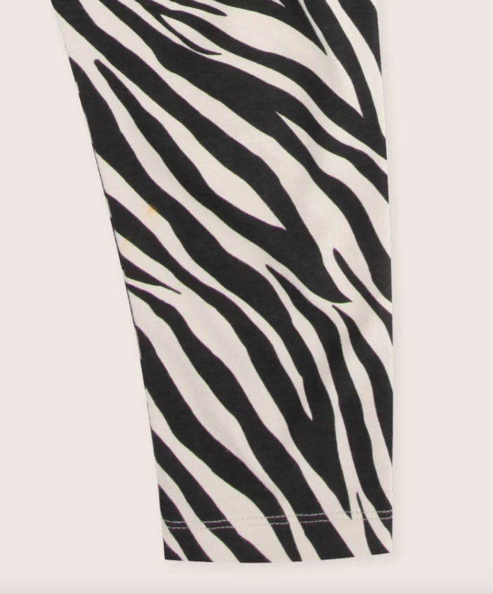 Turtledove London | Zebra Skin Dungaree