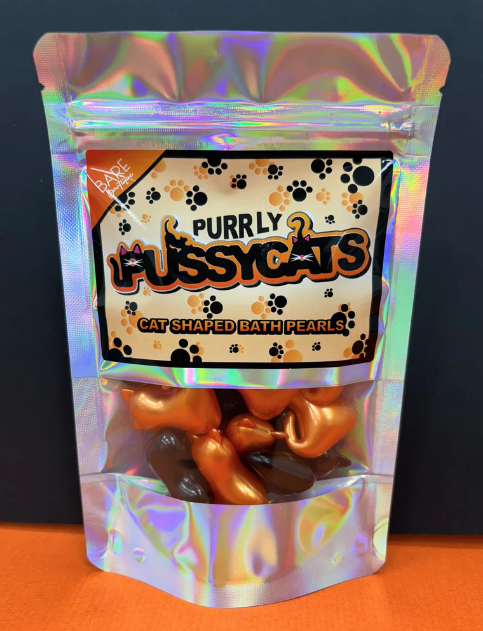 Bare Boutique | Purrly Pussycats | Cat Shaped Bath Pearls