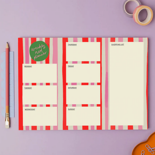 Plewsy | Weekly Meal Planner | A4