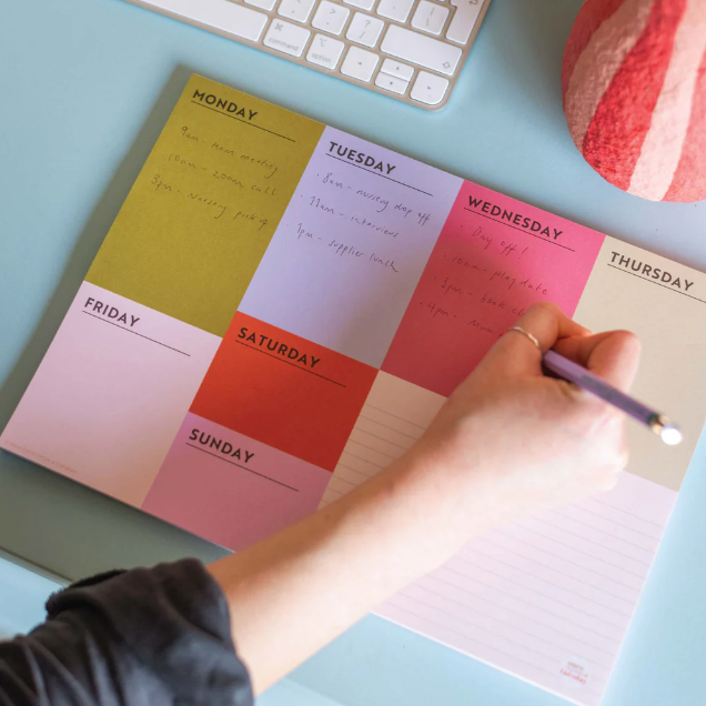 Good Tuesday | A4 Weekly Planner Pad | Block My Life