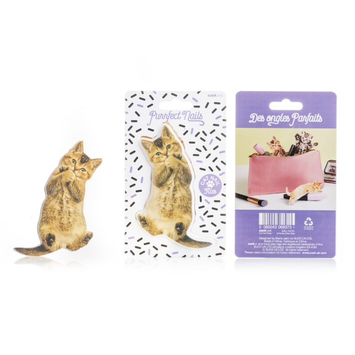 Suck UK | Purrfect Nails | Cat Nail Files