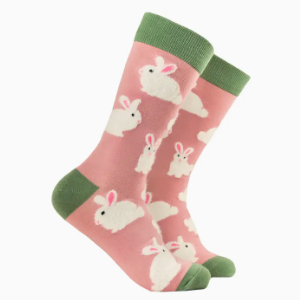 Socktopus | Womens Socks | Fluffy Bunnies