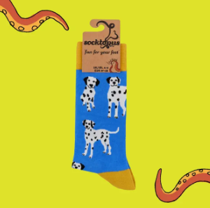 Socktopus | Mens Socks | Dalmatian Nation