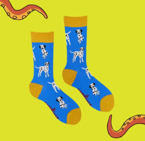 Socktopus | Mens Socks | Dalmatian Nation
