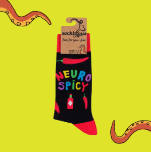 Socktopus | Womens Socks | Neuro Spicy
