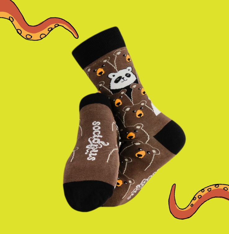 Socktopus | Mens Socks | Bear Hunt