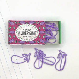 Neon Magpie | Paperclips | A Dozen Aubergines