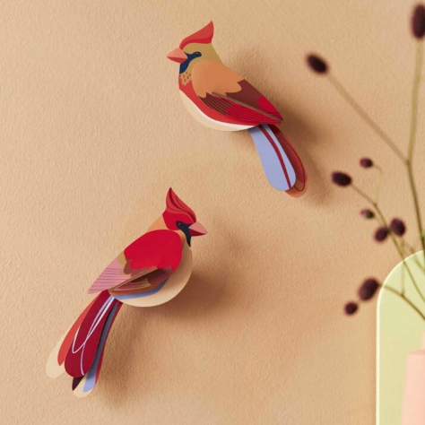 3D Wall Art | Cardinals