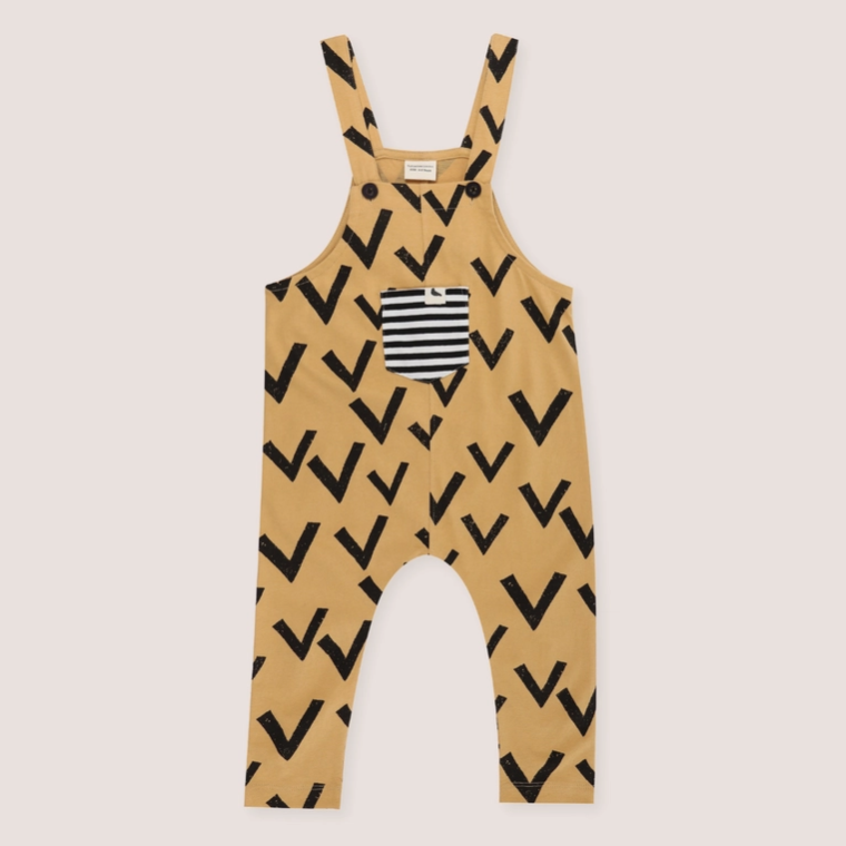 Turtledove London | Birdflight Dungarees | Golden