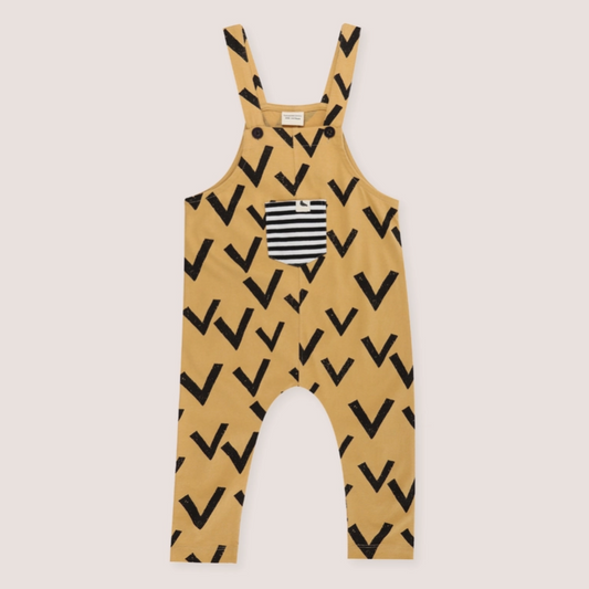 Turtledove London | Birdflight Dungarees | Golden