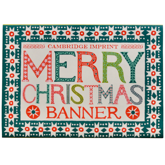 Cambridge Imprint | Merry Christmas | Banner