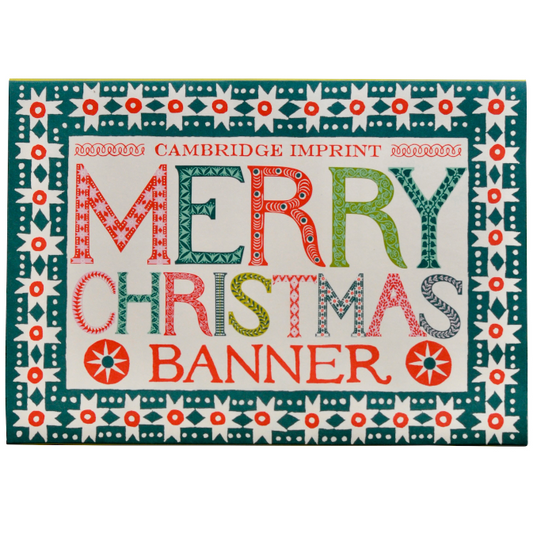 Cambridge Imprint | Merry Christmas | Banner